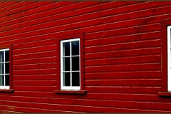 Red Barn Windows